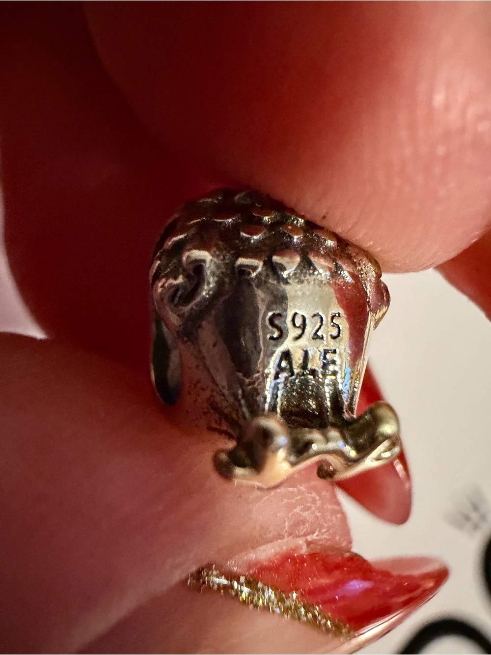 Pandora Baby Blue Eye Bird Charm - Picture 2 of 3